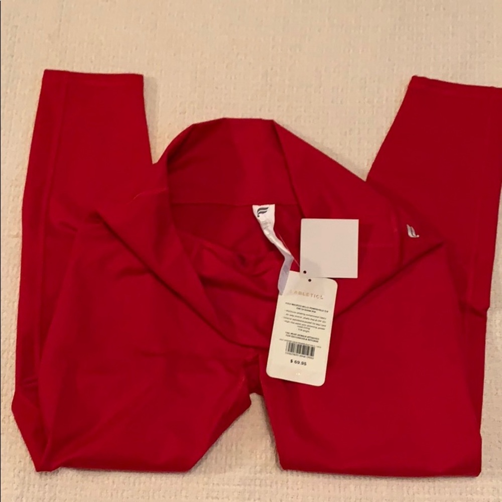 Fabletics High Waisted Powerhold 7/8 NWT Rec